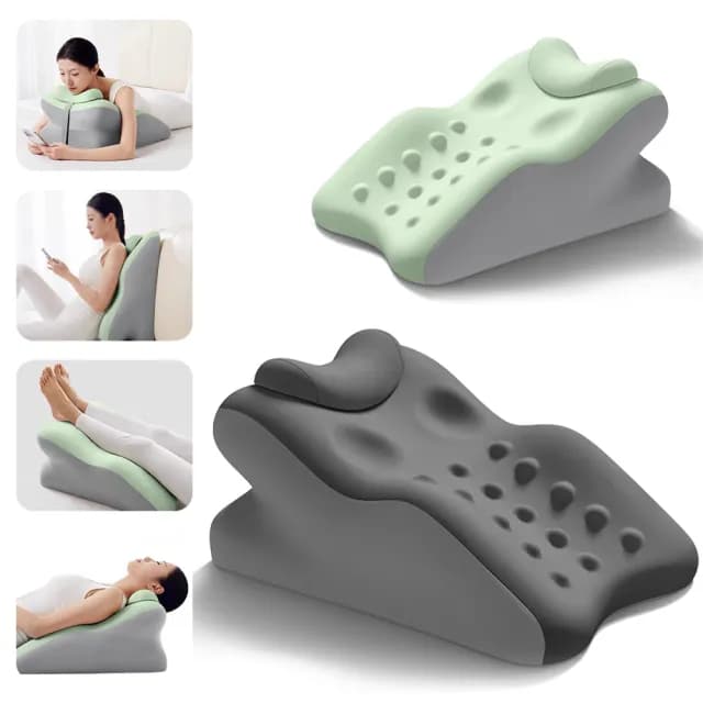 【伊德萊斯】多功能舒壓趴趴枕 護頸記憶枕 趴睡枕(抬腿枕 靠枕靠墊 護頸枕頭 交換禮物)