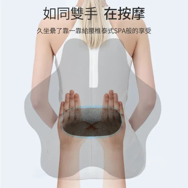 【YOLU】人體工學護背可調節記憶棉腰靠墊 辦公室孕婦座椅護腰墊 靠腰墊(椅背墊/上班族/開學必備 交換禮物)