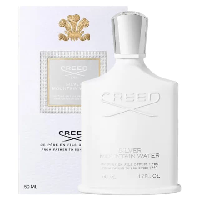 【CREED】銀色山泉淡香精 50ml(國際航空版)
