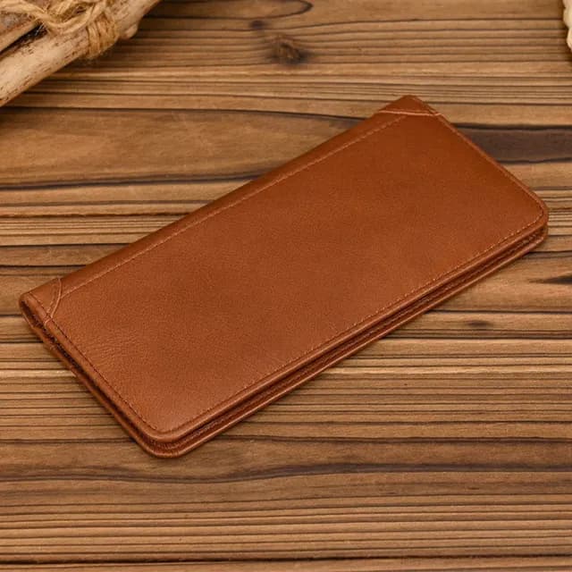 【MoonDy】雙11 長款錢夾 真皮錢包 頭層牛皮 卡包 男生長夾 長夾 多卡位