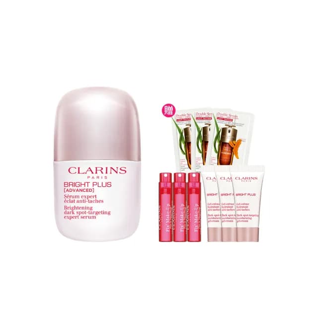 【CLARINS 克蘭詩】全新 氧氣亮白光感精華30ml(水光瓶 淡斑 美白 精華液)
