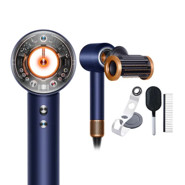 【dyson 戴森】HD16 Supersonic Nural™ 全新一代 吹風機 溫控 負離子(普魯士藍禮盒組)