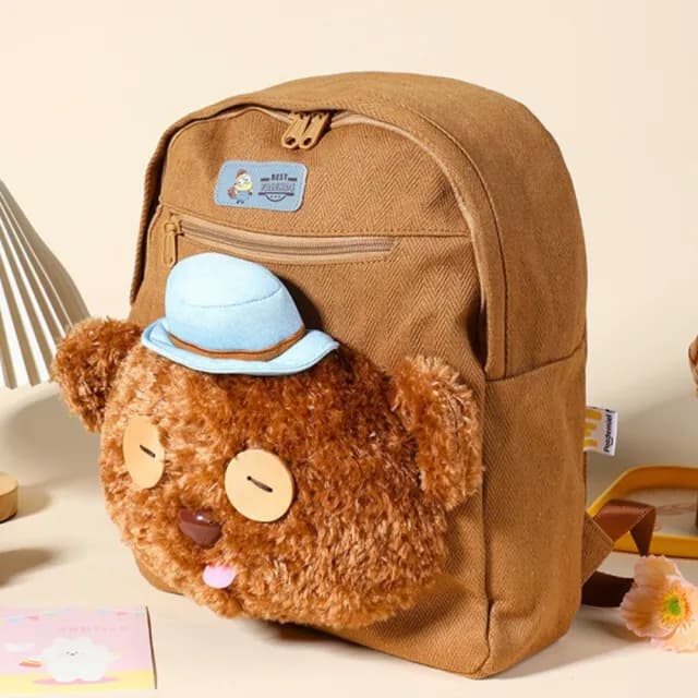 【MINIONS 小小兵】正版授權周邊TIM熊提姆熊系列後背包雙肩包(女友兒童兒子女兒生日交換聖誕禮物)