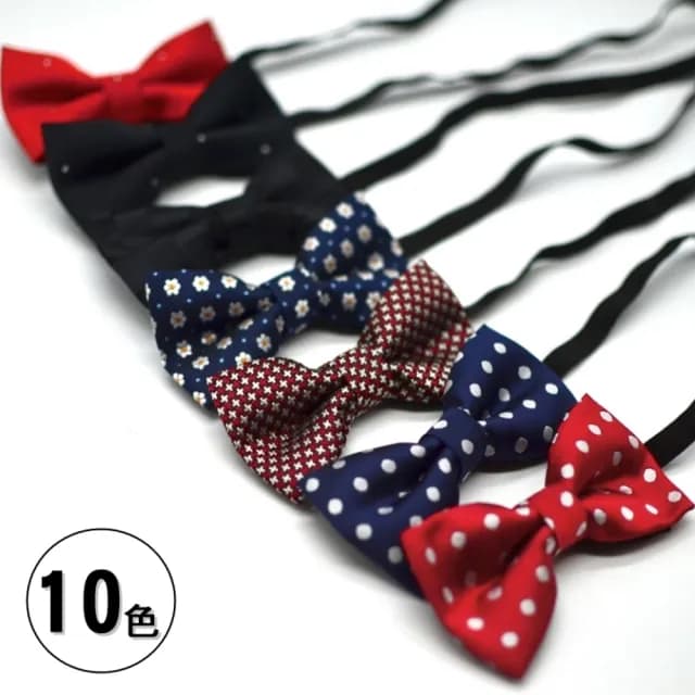 【橘魔法】花色滿印可調領結(婚禮花童 禮服 西裝 表演 童裝 男童)