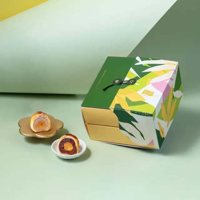 【FAYA 法雅】買二送一 叢林花園雙層禮盒-蛋黃酥+鳳梨酥 3盒組(中秋禮盒、月餅推薦、中秋送禮首選)