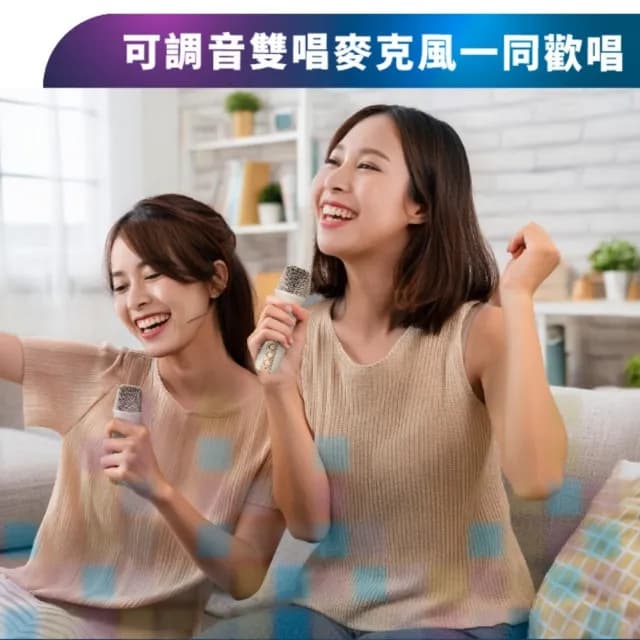 【Philips 飛利浦】小福麥AI智能K歌藍牙音箱(買就抽電視)