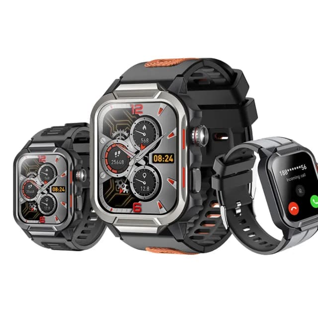 【MIVSEN】GTS9機械運動手錶(防水真心率 運動智慧手環)