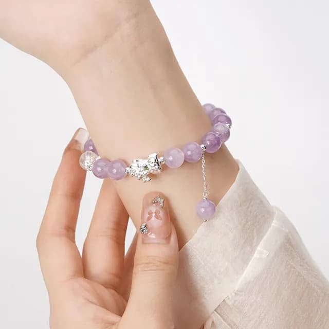 【LEEHER】雙11 貔貅手鍊/水晶項鍊/招財納福/轉運珠/手鍊/女生手鍊/