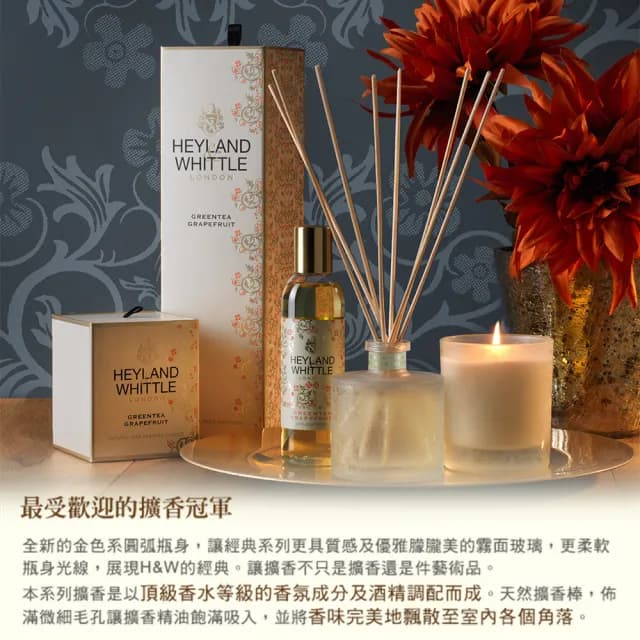 【H&W 英倫薇朵】迎賓香氛室內擴香優惠組(多款任選)