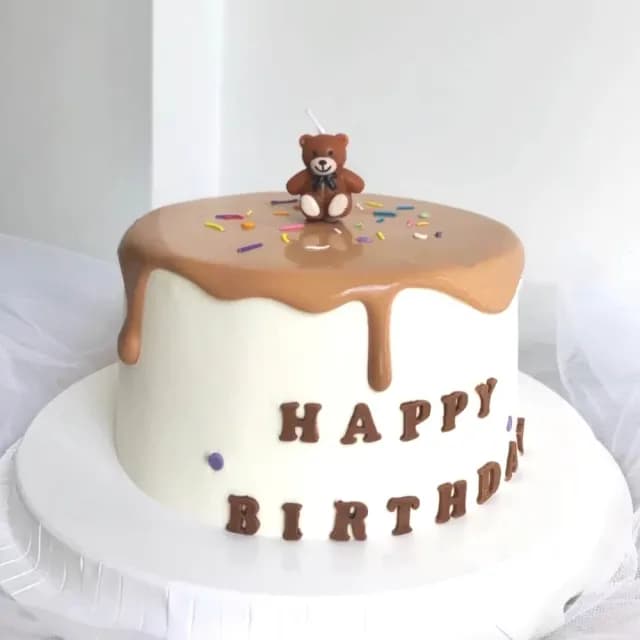 【可愛點睛】韓系小熊蠟燭10支裝(生日蠟燭 生日蛋糕 派對 祝福 慶生 節日 節慶 萬用蠟燭 造型蠟燭)