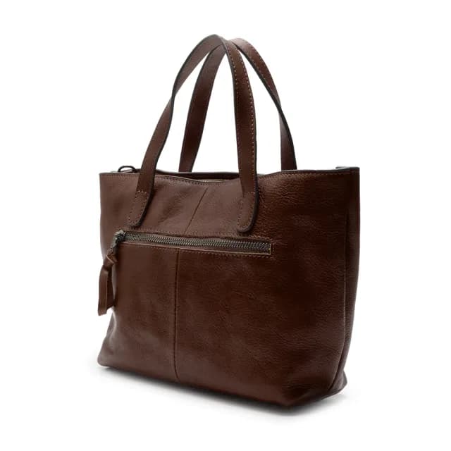 【2R 手工真皮】雙11 情人節禮物 樹羔植鞣牛皮Carlo托特卡羅斜背包 深栗咖(真皮包包 肩背包 斜背包)