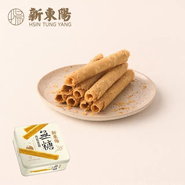 【新東陽-禮盒】無糖肉鬆蛋捲禮盒306g(9入/盒)