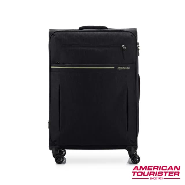 【AMERICAN TOURISTER 美國旅行者】28吋 SKY BLAZE 前開式/上掀式可擴充輕量布面軟殼行李箱/布箱(多色可選)