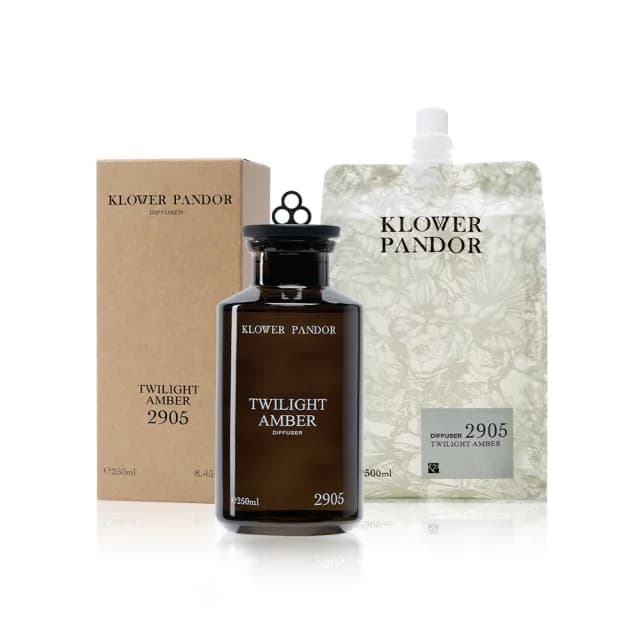 【KLOWER PANDOR】KP記憶香氛 沉浸式空間擴香250ml+補充包500ml(多款任選)