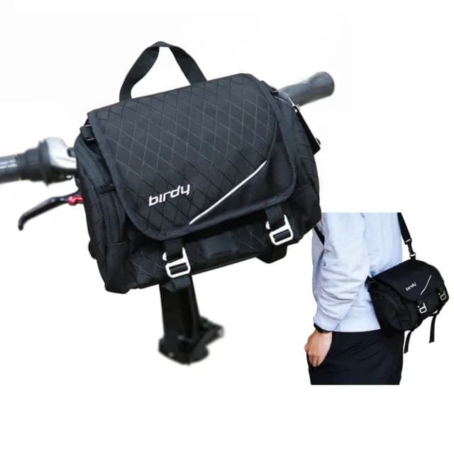【Birdy】單車快拆3合1前置包/車把手袋(免裝前貨架)