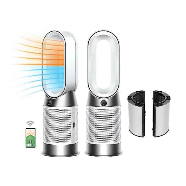 【dyson 戴森】HP11 Purifier Hot+Cool 三合一涼暖智能空氣清淨機(銀白色)