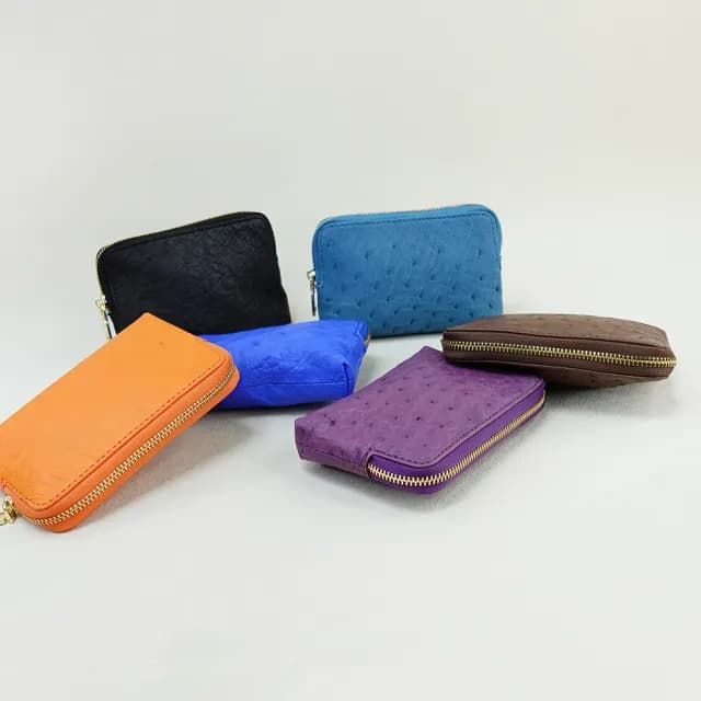 【M2nd】珍稀鴕鳥皮吐司零錢包(T10A12cm)