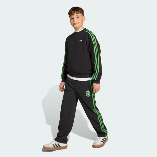 【adidas 愛迪達】ADIDAS MINECRAFT 圓領上衣 童裝 - Originals JW7723