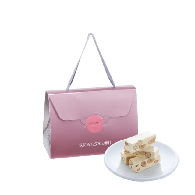 【SUGAR SPICE 糖村】法式牛軋糖-經典包2入組（含運費）(TOP1牛軋糖、零食推薦、送禮首選)