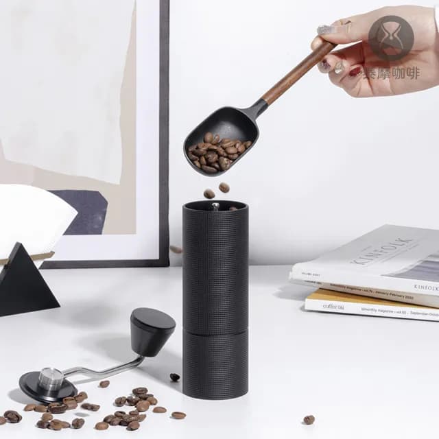 【TIMEMORE 泰摩】栗子C3S-魚Pure壺手沖咖啡禮盒黑色/白色7件組(獻禮美學誠意之選 露營 生日禮 入厝禮)