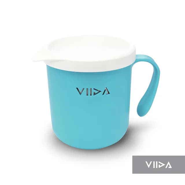 【VIIDA官方直營】Souffle 抗菌不鏽鋼餐杯(兒童餐具 抗菌不鏽鋼 寶寶餐杯 直飲水杯)