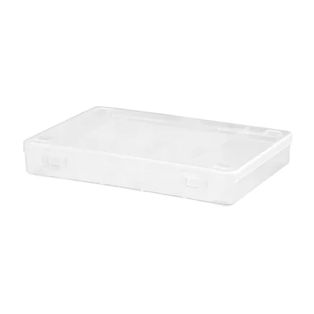 【Imakara】卡扣式可層疊分隔飾品/零件收納盒-15格-3入(多格置物盒/配件收納盒/耳飾收納盒)