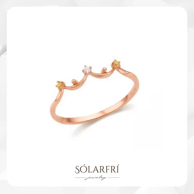 【SOLARFRi】輕奢閃耀戒指｜可調戒圍大小 禮盒包裝(閨蜜女兒女友老婆定情生日情人聖誕禮物)