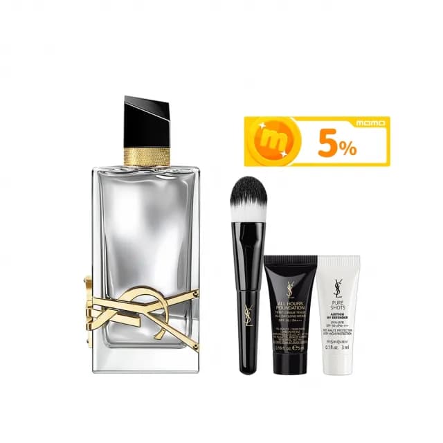 【YSL】官方直營 自由不羈冷冽鉑金淡香精90ml
