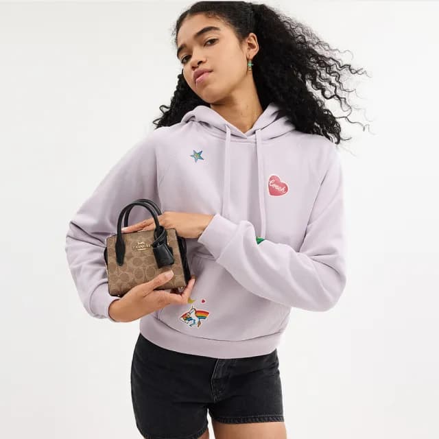 【COACH】蔻馳官方直營 ANDREA經典Logo 托特手袋 斜背手袋-多款多色選(CW304)