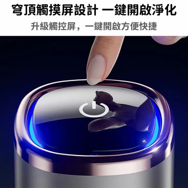 【YIZ藝匠】車載空氣凈化器 除二手煙異味 香薰功能(三檔調節 H13級HEPA濾芯 負離子凈化 USB便攜式)