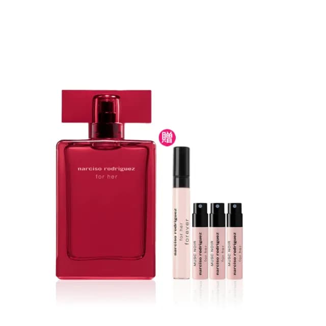 【NARCISO RODRIGUEZ】官方直營 for her 同名淡香精 馥郁版 50ml