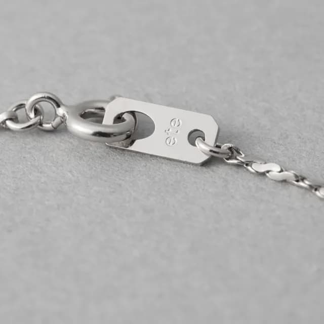 【ete】中性螺旋切割鍊式項鍊(鉑金色 粉霧金色)