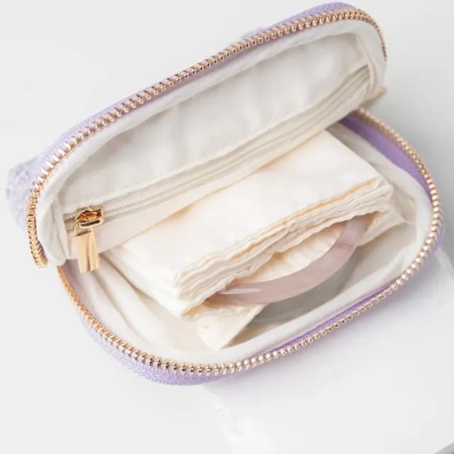 【精緻女孩】雙11 小香風多夾層收納包(錢包 零錢包 置物包 小物包 裝飾 美包 小包)