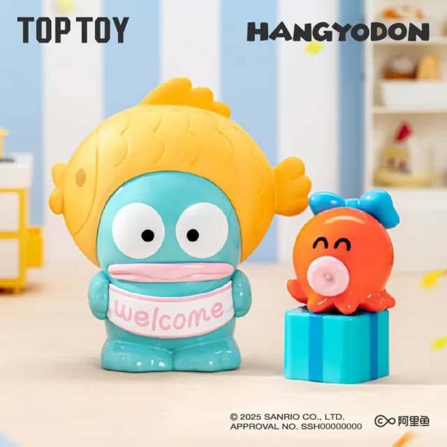 【YENDAR 研達】人魚漢頓生日大快樂 (6入/中盒)(跟人魚漢頓一起過生日吧!)