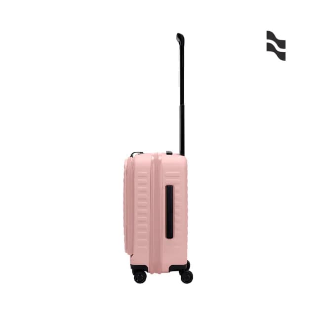 【LOJEL】CUBO 21吋 嫩粉色 前開式擴充拉鍊拉桿箱(行李箱 旅行箱 登機箱)