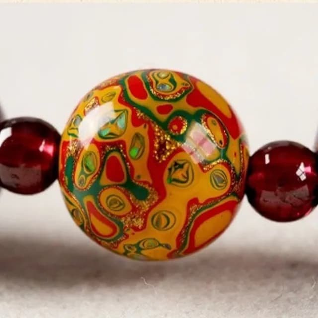 【LEEHER】雙11 大漆轉運珠手鍊/水晶單圈串珠手飾/紫水晶手串/石榴石配飾/圓珠飾品