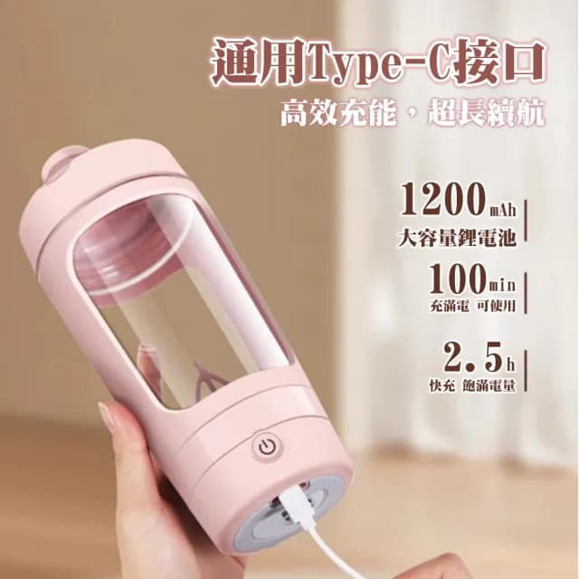 【太力】2入組-心悅Tritan全自動攪拌杯630ml(蛋白粉 咖啡杯 隨行杯 保溫杯 交換禮物 雙11)