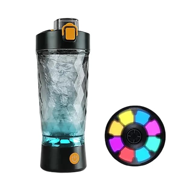 【太力】炫彩Tritan電動攪拌杯650ml 無粉盒(保溫杯 隨行杯 攪拌杯 咖啡杯 蛋白粉 交換禮物 雙11)