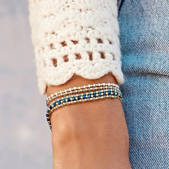 【GORJANA】天然能量寶石手鍊(多款守護幸運石)