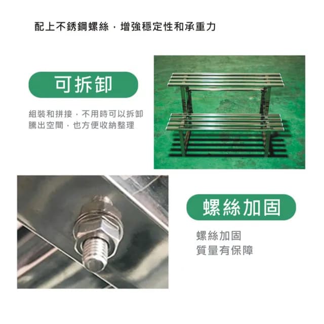 【poko】福利新品 不鏽鋼三層花架(陽臺花架 花盆架 階梯式戶外盆栽架 防鏽防腐 多肉植物架)