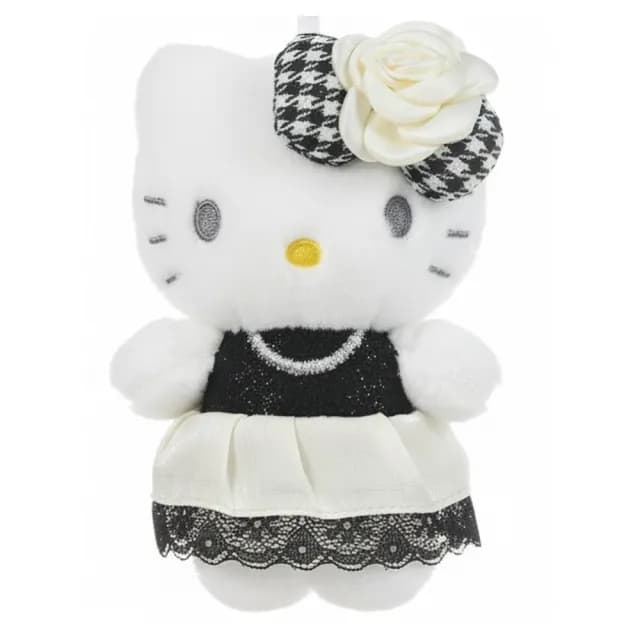 【SANRIO 三麗鷗】Hello Kitty全系列名牌包吊飾 高級名媛風小香風凱蒂貓鑰匙圈(閨蜜女友生日禮物聖誕交換)