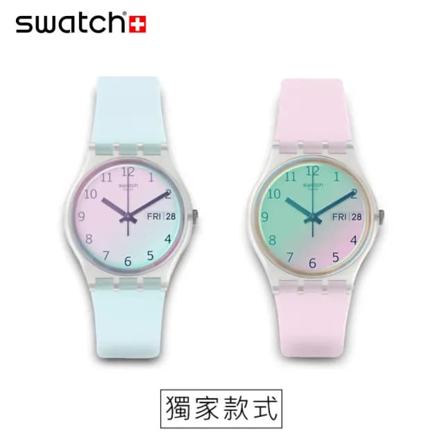 【SWATCH】Transformation系列手錶 經典手錶/男錶/女錶/瑞士製造/綜合賣場(34mm)