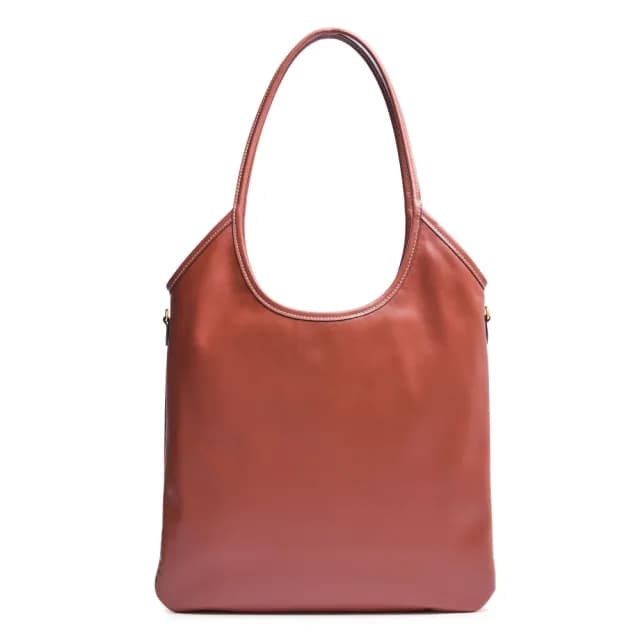 【MIU MIU】Ivy 皮革 手袋 托特包 肩背包 鐵鏽紅色 5BG231