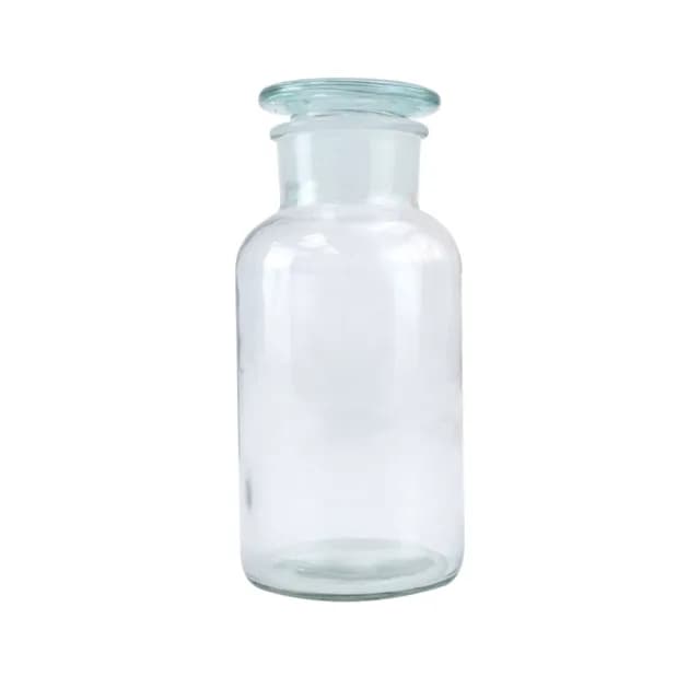 【精準科技】糖果罐 儲物罐 圓形玻璃瓶 透明花瓶 擴香玻璃瓶 調味料罐 玻璃罐 花盆 氣體收集瓶 550-GB500