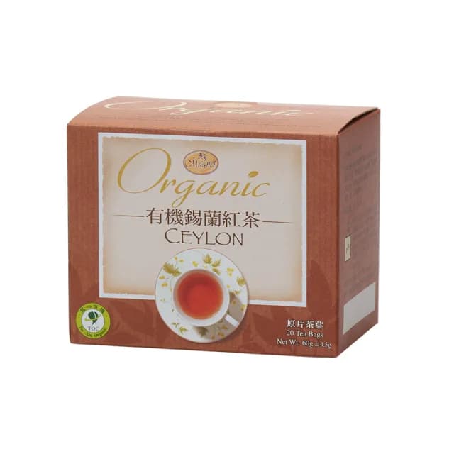 【曼寧】有機錫蘭紅茶 20入x12盒 箱購優惠(箱購、有機紅茶、超低優惠)