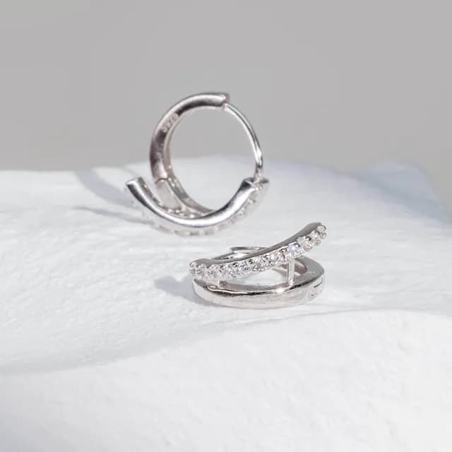 【vacanza】澄光・純銀耳環