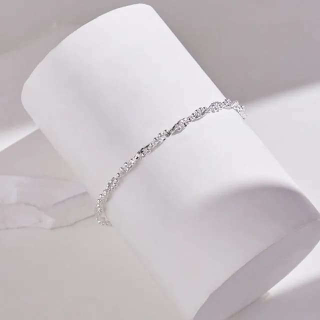 【vacanza】波光粼粼・純銀手鍊