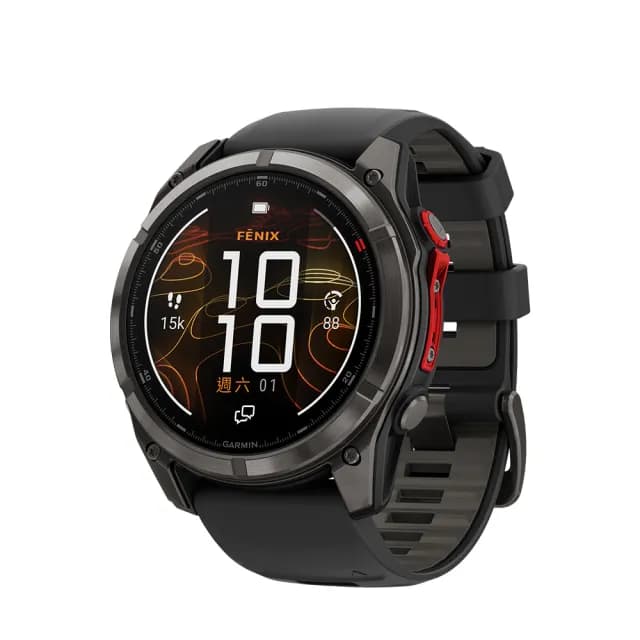 【GARMIN】Fenix 8 Pro Micro LED 全方位戶外進階GPS智慧腕錶 51mm