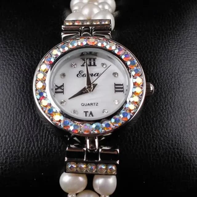 【Penny珮妮】天然珍珠手錶鍊(母親節 情人節 送閨蜜 生日禮物 交換禮物 送女友 尾牙 新年 結婚)