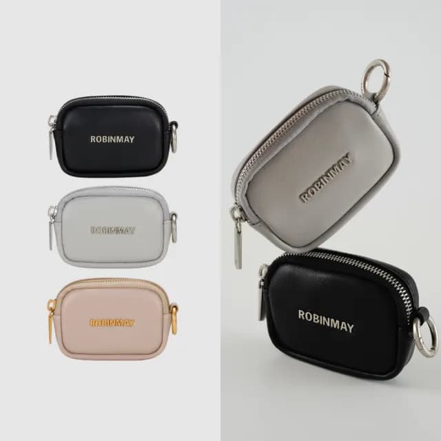 【ROBINMAY】帕米零錢包(雙11/拉鍊封口/多色任選)
